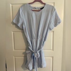 Blue romper